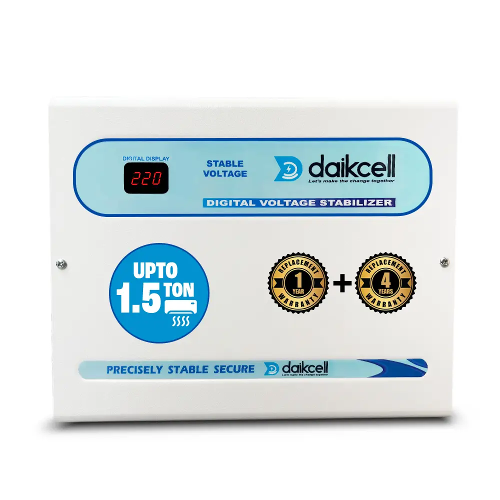 4 KVA 130V-300V Digital Voltage Stabilizer for All Inverter and Non ...